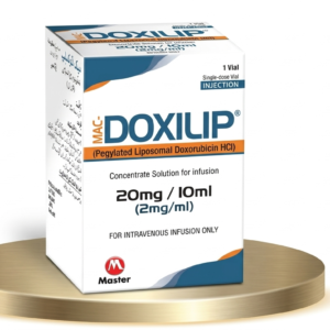MACDOXILIP INJ 20MG/10ML (LIPOSOMAL DOXORUBICIN)
