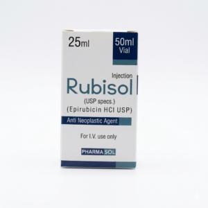 RUBISOL INJ (EPIRUBICIN HCL)