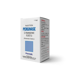 PERGINASE 10000 IU INJ 25C (Asparaginase)