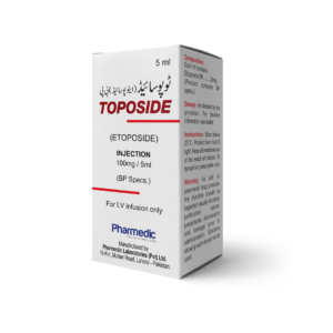 TOPOSIDE 100 MG/5 ML INJ (Etoposide)